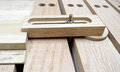 wood low profile clamp